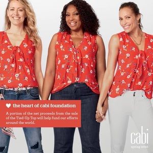 CAbi Tied Up Top @ 60% off